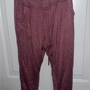 Maroon Jogger Pants